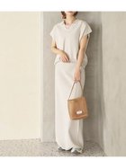 【エミ/emmi】のIラインニットスカート【セットアップ対応】/ウォッシャブル/UVカット/接触冷感 大人の最旬トレンドファッション＆コーディネート founy(ファウニー) ファッション Fashion レディースファッション Fashion for Women セットアップ Matching Sets スカート・ミニ/ミディ/マキシ Skirts / Mini, Midi & Maxi Skirts ウォッシャブル Machine Washable カーディガン Cardigan, Knitwear シンプル Simple, Minimal スマート Smart, Elegant スリット Slit, Slit Detail セットアップ Set-Up, Coordinated Outfit 半袖 Short Sleeve, Half Sleeve 日傘 Parasol, UV Umbrella 夏 Summer エレガント 上品 Elegant thumbnail LBEG[035]|ID: prp329100004979080 ipo3291000000037311917