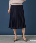 【レリアン/LEILIAN】のミモレ丈プリーツスカート 大人の最旬トレンドファッション＆コーディネート founy(ファウニー) ファッション Fashion レディースファッション Fashion for Women スカート Skirts プリーツスカート / 上品フェミニンスタイル Pleated Skirts ウォッシャブル Machine Washable エアリー Airy Texture エレガント 上品 Elegant ジョーゼット Georgette, Semi-Sheer Fabric フィット Fit, Slim Fit プリーツ Pleats, Pleated ポケット Pocket, Pocket Detail 夏 Summer thumbnail ネイビー|ID: prp329100004979098 ipo3291000000037311969