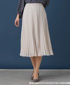 【レリアン/LEILIAN】のミモレ丈プリーツスカート 大人の最旬トレンドファッション＆コーディネート founy(ファウニー) ファッション Fashion レディースファッション Fashion for Women スカート Skirts プリーツスカート / 上品フェミニンスタイル Pleated Skirts ウォッシャブル Machine Washable エアリー Airy Texture エレガント 上品 Elegant ジョーゼット Georgette, Semi-Sheer Fabric フィット Fit, Slim Fit プリーツ Pleats, Pleated ポケット Pocket, Pocket Detail 夏 Summer thumbnail ベージュ|ID: prp329100004979098 ipo3291000000037311970