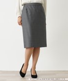 【レリアン/LEILIAN】のタイトスカート【LORO PIANA】 大人の最旬トレンドファッション＆コーディネート founy(ファウニー) ファッション Fashion レディースファッション Fashion for Women スカート Skirts おすすめ Recommended / Our Picks ジャケット Jacket, Outerwear スリット Slit, Slit Detail セットアップ Set-Up, Coordinated Outfit タイトスカート Pencil Skirt, Tight Skirt ファブリック Fabric, Textile ベーシック Basic, Essential ポケット Pocket, Pocket Detail エレガント 上品 Elegant 無地 Plain, Solid Color 秋 Autumn thumbnail アッシュグレー|ID: prp329100004979103 ipo3291000000037311987