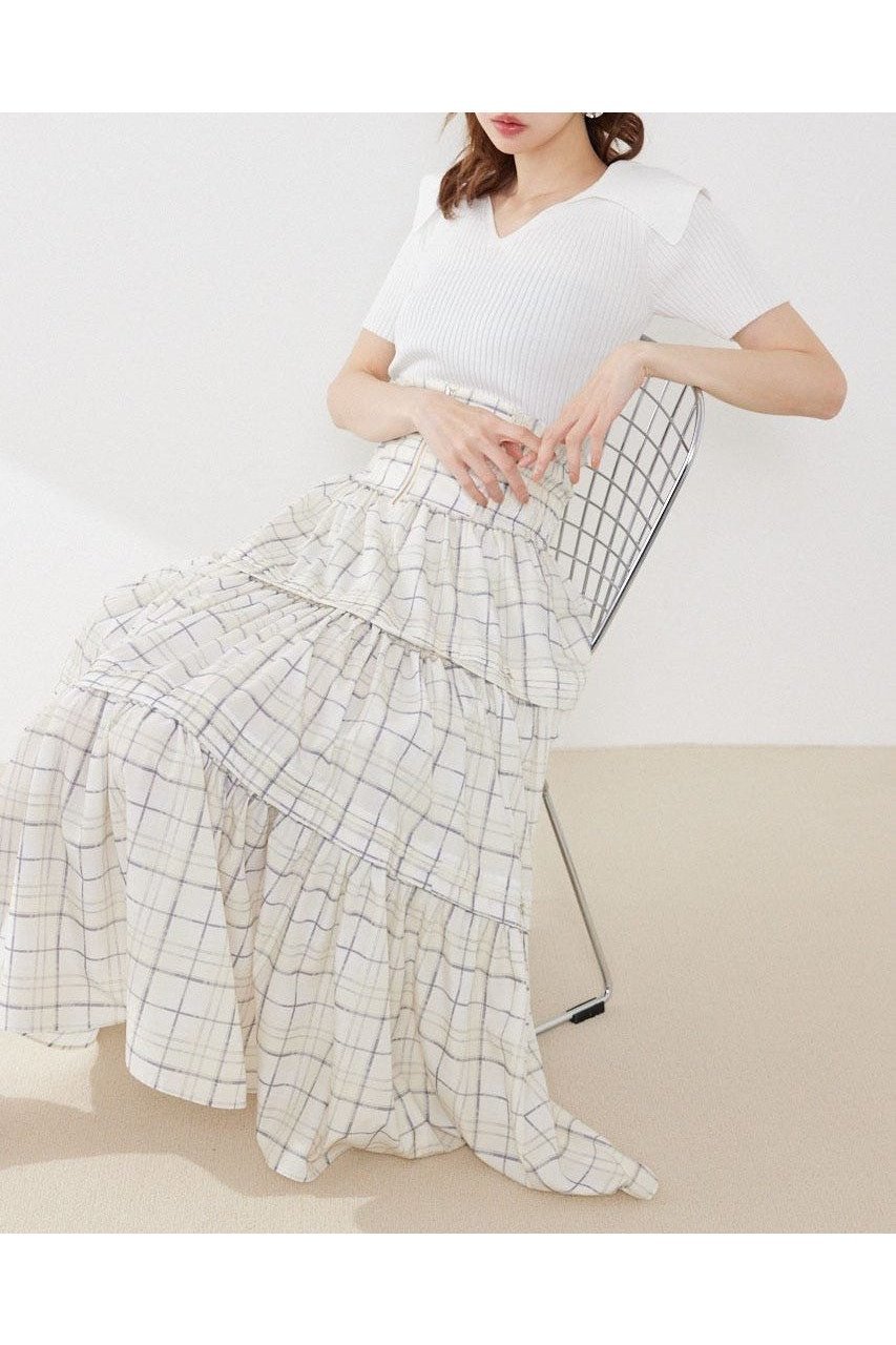 【リエンダ/rienda】のウエストシャーリングタックデザインフレアスカート インテリア・キッズ・メンズ・レディースファッション・服の通販 founy(ファウニー) 　ファッション　Fashion　レディースファッション　Fashion for Women　スカート　Skirts　Aライン・フレアスカート　A-Line & Flared Skirts　サンダル　Sandals, Summer Shoes　シャーリング　Shirring, Ruched　スニーカー　Sneakers, Trainers　センター　Center, Center Line　ダウン　Down, Puffer　ティアード　Tiered, Tiered Style　フレア　Flare, Flared　フロント　Front, Front Design　再入荷　Restock / Back in Stock　柄YEL5|ID: prp329100004979110 ipo3291000000037312011