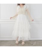 【マジェスティック レゴン/MAJESTIC LEGON】のチュールフリルティアードスカート 大人の最旬トレンドファッション＆コーディネート founy(ファウニー) ファッション Fashion レディースファッション Fashion for Women スカート Skirts ティアードスカート Tiered Skirts エアリー Airy Texture コンパクト Compact, Small Size シンプル Simple, Minimal スウェット / スエット Sweatshirt, Sweatwear ダウン Down, Puffer チュール Tulip, Tulip Motif ティアードスカート Tiered Skirt, Flounced Skirt バランス Balance, Style Balance パーカー Hoodie, Parka フェミニン Feminine, Girly リブニット Rib Knit, Ribbed Knit 再入荷 Restock / Back in Stock おすすめ Recommended / Our Picks thumbnail アイボリー|ID: prp329100004979112 ipo3291000000037312017