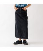 【ルージュヴィフラクレ/Rouge vif la cle】の【SOMETHING/サムシング】VINTAGE LG スカート/デニム/ロング 大人の最旬トレンドファッション＆コーディネート founy(ファウニー) ファッション Fashion レディースファッション Fashion for Women スカート Skirts インディゴ Indigo Denim ジーンズ Jeans, Denim Pants ストレッチ Stretch, Stretchy Fabric デニム Denim, Jeans Material パターン Pattern, Design Print ミックス Mix, Mixed Style ロング Long, Long-Length エレガント 上品 Elegant thumbnail ブラック|ID: prp329100004979154 ipo3291000000037312146