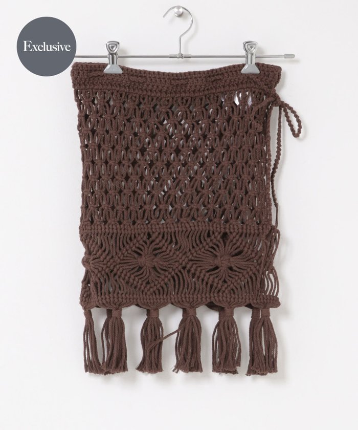 【アーバンリサーチ ドアーズ/URBAN RESEARCH DOORS】の『別注』AFLOAH×DOORS MACRAME APRON インテリア・キッズ・メンズ・レディースファッション・服の通販 founy(ファウニー) https://founy.com/ ファッション Fashion レディースファッション Fashion for Women 2026年 2026 2026春夏・S/S Spring/Summer 2026 SS26 シンプル Simple, Minimal トレンド Trend, Trending Now 別注 Limited Edition, Custom Order 夏 Summer S/S・春夏 SS, Spring/Summer, Warm Season |ID: prp329100004979204 ipo3291000000037312334