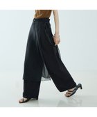 【ノミネ/NOMINE】のシアー ラップ スカート 大人の最旬トレンドファッション＆コーディネート founy(ファウニー) ファッション Fashion レディースファッション Fashion for Women スカート Skirts おすすめ Recommended / Our Picks アクセサリー Fashion Accessories シアー Sheer, See-Through シンプル Simple, Minimal デニム Denim, Jeans Material ボトム Bottoms, Lower Wear ラップ Wrap, Wrap Design thumbnail ブラック|ID: prp329100004979211 ipo3291000000037312359