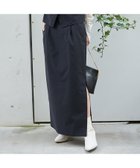 【ルージュヴィフラクレ/Rouge vif la cle】の【セットアップ対応】サイドスリットタイトスカート 大人の最旬トレンドファッション＆コーディネート founy(ファウニー) ファッション Fashion レディースファッション Fashion for Women セットアップ Matching Sets スカート・ミニ/ミディ/マキシ Skirts / Mini, Midi & Maxi Skirts おすすめ Recommended / Our Picks サンダル Sandals, Summer Shoes シンプル Simple, Minimal ストレッチ Stretch, Stretchy Fabric スニーカー Sneakers, Trainers スリット Slit, Slit Detail セットアップ Set-Up, Coordinated Outfit thumbnail ブラック|ID: prp329100004979232 ipo3291000000037312431