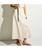【ルージュヴィフラクレ/Rouge vif la cle】の【セットアップ対応】巻風ロングスカート 大人の最旬トレンドファッション＆コーディネート founy(ファウニー) ファッション Fashion レディースファッション Fashion for Women セットアップ Matching Sets スカート・ミニ/ミディ/マキシ Skirts / Mini, Midi & Maxi Skirts スカート Skirts ロングスカート Long Skirts / Maxi & Midi Skirts ジャケット Jacket, Outerwear セットアップ Set-Up, Coordinated Outfit ビスチェ Bustier, Corset Top ロング Long, Long-Length エレガント 上品 Elegant 夏 Summer 春 Spring S/S・春夏 SS, Spring/Summer, Warm Season thumbnail アイボリー|ID: prp329100004979239 ipo3291000000037312458