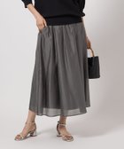 【ユナイテッドアローズ/UNITED ARROWS】のsize SHORTあり シアー ギャザー スカート 4 大人の最旬トレンドファッション＆コーディネート founy(ファウニー) ファッション Fashion レディースファッション Fashion for Women スカート Skirts 春 Spring カットソー Cut and Sewn Top ギャザー Gathered, Ruffled コンパクト Compact, Small Size シアー Sheer, See-Through シンプル Simple, Minimal ドット Polka Dot, Dot Pattern フェミニン Feminine, Girly アウトレット Outlet / Clearance おすすめ Recommended / Our Picks 夏 Summer エレガント 上品 Elegant セレモニー Ceremony ビジネス 仕事 通勤 Business / Work / Commuting thumbnail DK.GRAY|ID: prp329100004979253 ipo3291000000037312504