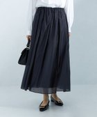 【ユナイテッドアローズ/UNITED ARROWS】のsize SHORTあり シアー ギャザー スカート 4 大人の最旬トレンドファッション＆コーディネート founy(ファウニー) ファッション Fashion レディースファッション Fashion for Women スカート Skirts 春 Spring カットソー Cut and Sewn Top ギャザー Gathered, Ruffled コンパクト Compact, Small Size シアー Sheer, See-Through シンプル Simple, Minimal ドット Polka Dot, Dot Pattern フェミニン Feminine, Girly アウトレット Outlet / Clearance おすすめ Recommended / Our Picks 夏 Summer エレガント 上品 Elegant セレモニー Ceremony ビジネス 仕事 通勤 Business / Work / Commuting thumbnail NAVY|ID: prp329100004979253 ipo3291000000037312507