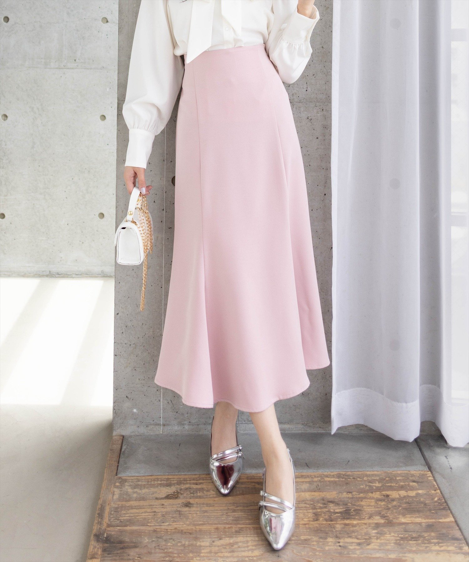 【クリア/clear】のバックレースアップマーメイドスカート インテリア・キッズ・メンズ・レディースファッション・服の通販 founy(ファウニー) 　ファッション　Fashion　レディースファッション　Fashion for Women　スカート　Skirts　ダウン　Down, Puffer　再入荷　Restock / Back in Stock　おすすめ　Recommended / Our Picks　PK|ID: prp329100004979255 ipo3291000000037312515