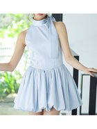 【スナイデル/SNIDEL】のボリュームバルーンミニドレス 大人の最旬トレンドファッション＆コーディネート founy(ファウニー) ファッション Fashion レディースファッション Fashion for Women ワンピース Dresses フォーマル・パーティードレス・結婚式用ドレス Elegant & Casual Dresses アクセサリー Fashion Accessories ウェーブ Wavy Pattern コンパクト Compact, Small Size スマート Smart, Elegant ドレス Dress, One-Piece バルーン Balloon, Balloon Silhouette おすすめ Recommended / Our Picks thumbnail LBLU[081]|ID: prp329100004979261 ipo3291000000037312545