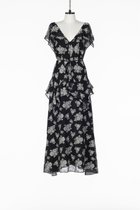 【フェティコ/FETICO】のSHEER FLORAL JACQUARD DRESS BLACK×WHITE|ID: prp329100004979263 ipo3291000000037312552