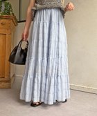 【ゼヴォン/Thevon】のシャーリングティアードスカート 大人の最旬トレンドファッション＆コーディネート founy(ファウニー) ファッション Fashion レディースファッション Fashion for Women スカート Skirts ティアードスカート Tiered Skirts 春 Spring キャップ Cap, Baseball Cap サンダル Sandals, Summer Shoes シャーリング Shirring, Ruched スニーカー Sneakers, Trainers ダウン Down, Puffer ティアード Tiered, Tiered Style ティアードスカート Tiered Skirt, Flounced Skirt ロング Long, Long-Length 楽ちん Easy Fit, Comfortable S/S・春夏 SS, Spring/Summer, Warm Season 再入荷 Restock / Back in Stock おすすめ Recommended / Our Picks 夏 Summer エレガント 上品 Elegant 2026年 2026 2026春夏・S/S Spring/Summer 2026 SS26 thumbnail サックスブルー|ID: prp329100004979274 ipo3291000000037312591