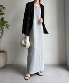 【ドゥドゥ/DouDou】の【全骨格細見え】ブークレーダンボールタンクワンピース ブラックその他1|ID: prp329100004979292 ipo3291000000037312692