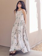【スナイデル/SNIDEL】の【WEB限定00サイズあり】ボタニカルパターンキャミワンピース 大人の最旬トレンドファッション＆コーディネート founy(ファウニー) ファッション Fashion レディースファッション Fashion for Women ワンピース Dresses キャミソールワンピース Camisole Dresses イエロー Yellow 春 Spring カラフル Colorful Design カーディガン Cardigan, Knitwear キャミソール Camisole, Spaghetti Strap Top キャミワンピース Cami Dress, Slip Dress サテン Satin, Glossy Fabric シルク Silk, 100% Silk ストレート Straight, Straight Cut スマート Smart, Elegant トレンド Trend, Trending Now フィット Fit, Slim Fit フラワー Flower, Floral フロント Front, Front Design プリント Print, Printed Pattern ボタニカル Botanical, Floral Pattern リラックス Relax, Relaxed Fit ロング Long, Long-Length S/S・春夏 SS, Spring/Summer, Warm Season おすすめ Recommended / Our Picks 夏 Summer thumbnail BEG[037]|ID: prp329100004979294 ipo3291000000037312705