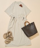 【フリークスストア/FREAK'S STORE】の限定展開 UVカット・吸水速乾・接触冷感・抗菌・ストレッチ 別注 ドロー コード 半袖 ワンピース 大人の最旬トレンドファッション＆コーディネート founy(ファウニー) ファッション Fashion レディースファッション Fashion for Women ワンピース Dresses 吸水 Absorbent, Quick-Dry 抗菌 Antibacterial, Bacteria-Resistant ストレッチ Stretch, Stretchy Fabric スペシャル Special, Limited Edition バランス Balance, Style Balance ボックス Boxy, Box Shape ポケット Pocket, Pocket Detail 別注 Limited Edition, Custom Order 半袖 Short Sleeve, Half Sleeve リラックス Relax, Relaxed Fit S/S・春夏 SS, Spring/Summer, Warm Season 夏 Summer 2026年 2026 2026春夏・S/S Spring/Summer 2026 SS26 thumbnail ライトグレー|ID: prp329100004979296 ipo3291000000037312711