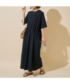 【フリークスストア/FREAK'S STORE】の限定展開 UVカット・吸水速乾・接触冷感・抗菌・ストレッチ 別注 ドロー コード 半袖 ワンピース 大人の最旬トレンドファッション＆コーディネート founy(ファウニー) ファッション Fashion レディースファッション Fashion for Women ワンピース Dresses 吸水 Absorbent, Quick-Dry 抗菌 Antibacterial, Bacteria-Resistant ストレッチ Stretch, Stretchy Fabric スペシャル Special, Limited Edition バランス Balance, Style Balance ボックス Boxy, Box Shape ポケット Pocket, Pocket Detail 別注 Limited Edition, Custom Order 半袖 Short Sleeve, Half Sleeve リラックス Relax, Relaxed Fit S/S・春夏 SS, Spring/Summer, Warm Season 夏 Summer 2026年 2026 2026春夏・S/S Spring/Summer 2026 SS26 thumbnail ブラック|ID: prp329100004979296 ipo3291000000037312712