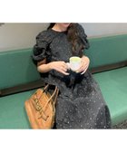 【アンドレスド/ANDRESD】の結婚式ドレス お呼ばれ バブルスリーブジャガードドレス 大人の最旬トレンドファッション＆コーディネート founy(ファウニー) ファッション Fashion レディースファッション Fashion for Women ワンピース Dresses フォーマル・パーティードレス・結婚式用ドレス Elegant & Casual Dresses イエロー Yellow くるぶし Ankle-Length ガーリー Girly, Feminine Style ギャザー Gathered, Ruffled スリーブ Sleeve, Long Sleeve / Short Sleeve ドレス Dress, One-Piece バランス Balance, Style Balance おすすめ Recommended / Our Picks エレガント 上品 Elegant セレモニー Ceremony 結婚式 Wedding 披露宴 Wedding Reception 二次会 After Party thumbnail ブラックホワイト|ID: prp329100004979297 ipo3291000000037312721