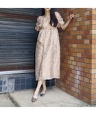 【アンドレスド/ANDRESD】の結婚式ドレス お呼ばれ バブルスリーブジャガードドレス 大人の最旬トレンドファッション＆コーディネート founy(ファウニー) ファッション Fashion レディースファッション Fashion for Women ワンピース Dresses フォーマル・パーティードレス・結婚式用ドレス Elegant & Casual Dresses イエロー Yellow くるぶし Ankle-Length ガーリー Girly, Feminine Style ギャザー Gathered, Ruffled スリーブ Sleeve, Long Sleeve / Short Sleeve ドレス Dress, One-Piece バランス Balance, Style Balance おすすめ Recommended / Our Picks エレガント 上品 Elegant セレモニー Ceremony 結婚式 Wedding 披露宴 Wedding Reception 二次会 After Party thumbnail ベージュ|ID: prp329100004979297 ipo3291000000037312725