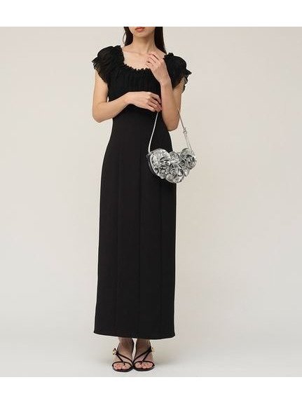 【スナイデル/SNIDEL】のシアーギャザードッキングワンピース インテリア・キッズ・メンズ・レディースファッション・服の通販 founy(ファウニー) https://founy.com/ ファッション Fashion レディースファッション Fashion for Women ワンピース Dresses インナー Innerwear ウェーブ Wavy Pattern ヴィンテージ Vintage Style ギャザー Gathered, Ruffled クラシカル Classical, Vintage-Inspired シフォン Chiffon, Lightweight Fabric ストレッチ Stretch, Stretchy Fabric スマート Smart, Elegant ドット Polka Dot, Dot Pattern リボン Ribbon, Bow おすすめ Recommended / Our Picks |ID: prp329100004979298 ipo3291000000037361180