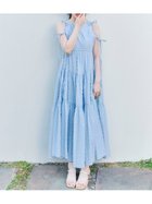 【スナイデル/SNIDEL】のドビードットティアードワンピース 大人の最旬トレンドファッション＆コーディネート founy(ファウニー) ファッション Fashion レディースファッション Fashion for Women ワンピース Dresses イレギュラーヘム Irregular Hem ウェーブ Wavy Pattern エレガント 上品 Elegant スマート Smart, Elegant タフタ Taffeta, Structured Fabric ティアードワンピース Tiered Dress, Flared Dress ドット Polka Dot, Dot Pattern バランス Balance, Style Balance おすすめ Recommended / Our Picks thumbnail LBLU[081]|ID: prp329100004979299 ipo3291000000037312733