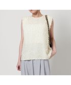 【ユナイテッドアローズ/UNITED ARROWS】のフリンジ ノースリーブブラウス -ウォッシャブル- 大人の最旬トレンドファッション＆コーディネート founy(ファウニー) ファッション Fashion レディースファッション Fashion for Women トップス・カットソー Cut & Sew Tops キャミソール&ノースリーブ Camisoles & Sleeveless Tops シャツ・ブラウス・オフィスカジュアル Elegant Blouses & Button-Ups インナー Innerwear ウォッシャブル Machine Washable 春 Spring ジャケット Jacket, Outerwear スラックス Slacks, Dress Pants スリット Slit, Slit Detail デニム Denim, Jeans Material ノースリーブ Sleeveless, No-Sleeve フリンジ Fringe, Tassel ボトム Bottoms, Lower Wear ワイド Wide, Wide Fit アウトレット Outlet / Clearance おすすめ Recommended / Our Picks 夏 Summer thumbnail OFF WHITE|ID: prp329100004979308 ipo3291000000037312775