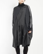 【ゴム/gomme】のハイネックタフタワンピース 大人の最旬トレンドファッション＆コーディネート founy(ファウニー) ファッション Fashion レディースファッション Fashion for Women ワンピース Dresses おすすめ Recommended / Our Picks タフタ Taffeta, Structured Fabric ハイネック High Neck, Mock Neck ポケット Pocket, Pocket Detail メッシュ Mesh, Net Fabric レギンス Leggings, Stretch Pants 切替 Switching, Contrast Panel 春 Spring 軽量 Lightweight, Ultra Light thumbnail 黒|ID: prp329100004979313 ipo3291000000037312793