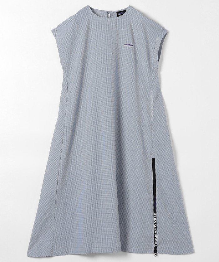 【フリークスストア/FREAK'S STORE】のFRENCH SLEEVE ONE PIECE/フレンチスリーブワンピース インテリア・キッズ・メンズ・レディースファッション・服の通販 founy(ファウニー) 　ファッション　Fashion　レディースファッション　Fashion for Women　ワンピース　Dresses　2026年　2026　2026春夏・S/S　Spring/Summer 2026 SS26　おすすめ　Recommended / Our Picks　アウトドア　Outdoor Clothing　ストレッチ　Stretch, Stretchy Fabric　フィット　Fit, Slim Fit　吸水　Absorbent, Quick-Dry　夏　Summer　定番　Standard, Basic Item　旅行　Travel　S/S・春夏　SS, Spring/Summer, Warm Season　軽量　Lightweight, Ultra Light　ブルー|ID: prp329100004979347 ipo3291000000037312918
