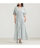 【デミルクス ビームス/Demi-Luxe BEAMS】のne Quittez pas / スモール フラワー ギャザー ワンピース 大人の最旬トレンドファッション＆コーディネート founy(ファウニー) ファッション Fashion レディースファッション Fashion for Women ワンピース Dresses インド Indian Textile ギャザー Gathered, Ruffled コンパクト Compact, Small Size デコルテ Décolleté, Neckline フォルム Silhouette, Form フラワー Flower, Floral プリント Print, Printed Pattern モダン Modern, Contemporary リラックス Relax, Relaxed Fit thumbnail GREY|ID: prp329100004979352 ipo3291000000037312938