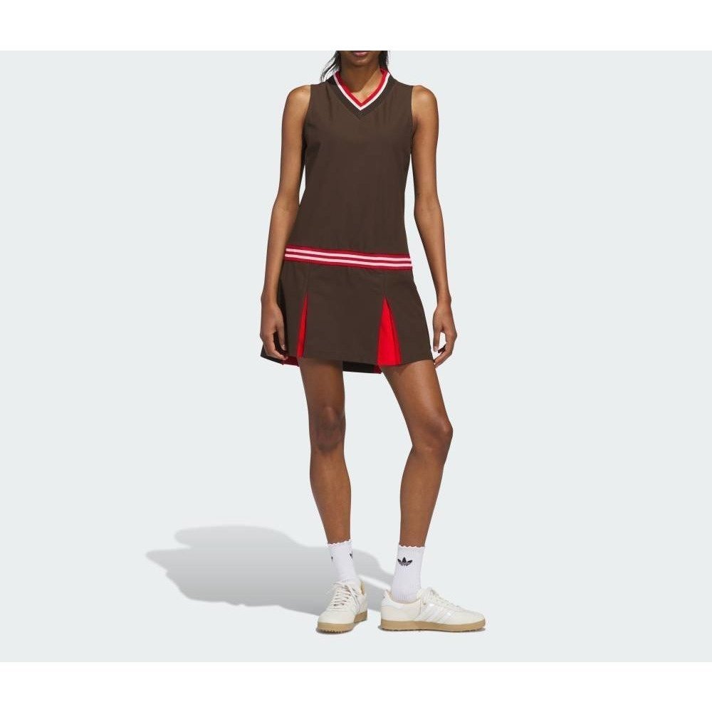 【アディダス/adidas】の【公式】アディダス adidas 返品可 【オリジナルスゴルフ】Vネック ノースリーブ ワンピース 大人の最旬トレンドファッション＆コーディネート founy(ファウニー) 　ファッション　Fashion　レディースファッション　Fashion for Women　ワンピース　Dresses　クラシック　Classic, Timeless Style　コレクション　Collection, Seasonal Line　ゴルフ　Golf　スタイリッシュ　Stylish, Fashionable　ノースリーブ　Sleeveless, No-Sleeve　フィット　Fit, Slim Fit　レギュラー　Regular, Standard Fit　 other-1|ID: prp329100004979358 ipo3291000000037312954