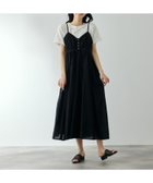 【クイーンズ コート/QUEENS COURT】のMUSEレースキャミワンピース 大人の最旬トレンドファッション＆コーディネート founy(ファウニー) ファッション Fashion レディースファッション Fashion for Women ワンピース Dresses キャミソールワンピース Camisole Dresses インナー Innerwear 春 Spring カーディガン Cardigan, Knitwear キャミソール Camisole, Spaghetti Strap Top ジャケット Jacket, Outerwear ノースリーブ Sleeveless, No-Sleeve フェミニン Feminine, Girly ベスト Vest, Waistcoat ペチコート Petticoat, Underskirt ポケット Pocket, Pocket Detail レース Lace, Lace Fabric S/S・春夏 SS, Spring/Summer, Warm Season おすすめ Recommended / Our Picks 夏 Summer 2026年 2026 2026春夏・S/S Spring/Summer 2026 SS26 thumbnail ブラック|ID: prp329100004979360 ipo3291000000037312961