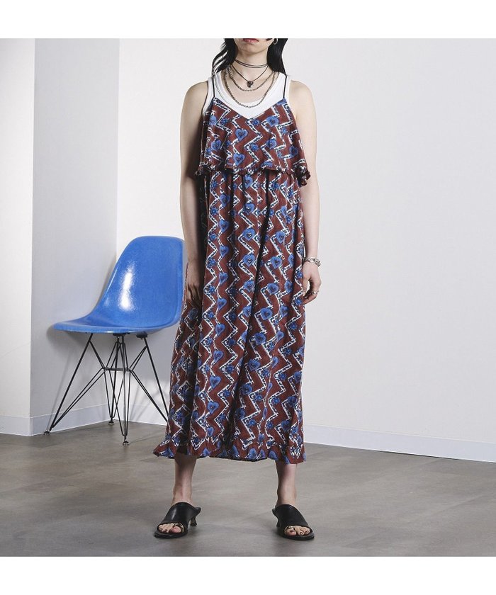 【ローズバッド/ROSE BUD】のHEART PRINT DRESS インテリア・キッズ・メンズ・レディースファッション・服の通販 founy(ファウニー) https://founy.com/ ファッション Fashion レディースファッション Fashion for Women ワンピース Dresses フォーマル・パーティードレス・結婚式用ドレス Elegant & Casual Dresses アクセサリー Fashion Accessories インド Indian Textile キャミワンピース Cami Dress, Slip Dress タンク Tank Top, Sleeveless Top 時計 Watch, Wristwatch ネップ Nepp, Slub Yarn ハンド Hand, Handmade フリル Frill, Ruffle ブロック Block, Solid Block Pattern プリント Print, Printed Pattern ベーシック Basic, Essential 無地 Plain, Solid Color リボン Ribbon, Bow |ID: prp329100004979365 ipo3291000000037312976