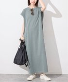 【スローブ イエナ/SLOBE IENA】のSTAR STRIPE/スターアンドストライプ SLOBE別注 カットソーワンピース 大人の最旬トレンドファッション＆コーディネート founy(ファウニー) ファッション Fashion レディースファッション Fashion for Women ワンピース Dresses カリフォルニア California, Cali Style シンプル Simple, Minimal スマート Smart, Elegant ベーシック Basic, Essential 別注 Limited Edition, Custom Order リラックス Relax, Relaxed Fit 夏 Summer thumbnail サックスブルー B|ID: prp329100004979366 ipo3291000000037312981