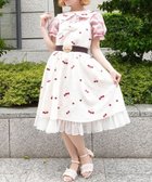 【アクシーズファム/axes femme】のチェリー*ローズ刺繍ジャンパースカート 大人の最旬トレンドファッション＆コーディネート founy(ファウニー) ファッション Fashion レディースファッション Fashion for Women スカート Skirts おすすめ Recommended / Our Picks ガーリー Girly, Feminine Style ギャザー Gathered, Ruffled チェリー Cherry, Cherry Pattern フリル Frill, Ruffle モチーフ Motif, Design Theme ローズ Rose, Rose Motif 夏 Summer thumbnail 生成り|ID: prp329100004979367 ipo3291000000037312983