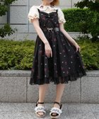 【アクシーズファム/axes femme】のチェリー*ローズ刺繍ジャンパースカート 大人の最旬トレンドファッション＆コーディネート founy(ファウニー) ファッション Fashion レディースファッション Fashion for Women スカート Skirts おすすめ Recommended / Our Picks ガーリー Girly, Feminine Style ギャザー Gathered, Ruffled チェリー Cherry, Cherry Pattern フリル Frill, Ruffle モチーフ Motif, Design Theme ローズ Rose, Rose Motif 夏 Summer thumbnail 黒|ID: prp329100004979367 ipo3291000000037312984