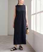 【ユーバイ スピック&スパン/U by Spick&Span】のショルダータックロングワンピース ブラック|ID: prp329100004979371 ipo3291000000037312998