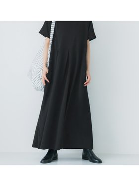 【コカ/COCA】の【田中里奈様着用】ライトエンボスタックワンピース 大人の最旬トレンドファッション＆コーディネート founy(ファウニー) ファッション Fashion レディースファッション Fashion for Women ワンピース Dresses 春 Spring 洗える Machine Washable 軽量 Lightweight, Ultra Light サンダル Sandals, Summer Shoes シンプル Simple, Minimal スニーカー Sneakers, Trainers ポケット Pocket, Pocket Detail 無地 Plain, Solid Color リゾート Resort, Vacation Style リラックス Relax, Relaxed Fit ロング Long, Long-Length 夏 Summer 旅行 Travel 2026年 2026 2026春夏・S/S Spring/Summer 2026 SS26 |ID:prp329100004979372