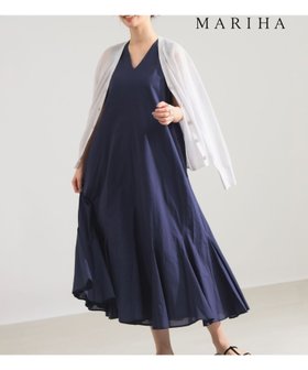 【デミルクス ビームス/Demi-Luxe BEAMS】の【別注】MARIHA / 夏の月影 ワンピース ソリッド 大人の最旬トレンドファッション＆コーディネート founy(ファウニー) ファッション Fashion レディースファッション Fashion for Women ワンピース Dresses インド Indian Textile エレガント 上品 Elegant 春 Spring カーディガン Cardigan, Knitwear ジャケット Jacket, Outerwear ドレス Dress, One-Piece ネップ Nepp, Slub Yarn バランス Balance, Style Balance プリント Print, Printed Pattern 別注 Limited Edition, Custom Order リゾート Resort, Vacation Style リラックス Relax, Relaxed Fit S/S・春夏 SS, Spring/Summer, Warm Season おすすめ Recommended / Our Picks 夏 Summer |ID:prp329100004979388