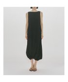 【マーコート/MARcourt】のMIDIUMISOLID for Ladies ジャージツイストヘムワンピース 大人の最旬トレンドファッション＆コーディネート founy(ファウニー) ファッション Fashion レディースファッション Fashion for Women ワンピース Dresses スタイリッシュ Stylish, Fashionable ドレープ Drape, Draping Fabric ノースリーブ Sleeveless, No-Sleeve バランス Balance, Style Balance バルーン Balloon, Balloon Silhouette ポケット Pocket, Pocket Detail リラックス Relax, Relaxed Fit 人気 Popular, Best Seller 夏 Summer 無地 Plain, Solid Color thumbnail ブラック|ID: prp329100004979393 ipo3291000000037313071
