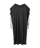【マーコート/MARcourt】のMIDIUMISOLID for Ladies ドローストリングジャージーワンピース 大人の最旬トレンドファッション＆コーディネート founy(ファウニー) ファッション Fashion レディースファッション Fashion for Women ワンピース Dresses シンプル Simple, Minimal スリーブ Sleeve, Long Sleeve / Short Sleeve ドレープ Drape, Draping Fabric フレンチ French, French Style ポケット Pocket, Pocket Detail エレガント 上品 Elegant 無地 Plain, Solid Color thumbnail ブラック|ID: prp329100004979396 ipo3291000000037313082