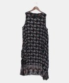 【アミナコレクション/Amina Collection】の【チャイハネ】ヨウエンノースリーブワンピース 大人の最旬トレンドファッション＆コーディネート founy(ファウニー) ファッション Fashion レディースファッション Fashion for Women ワンピース Dresses おすすめ Recommended / Our Picks インド Indian Textile ストリング String, Drawstring セットアップ Set-Up, Coordinated Outfit プリント Print, Printed Pattern モチーフ Motif, Design Theme thumbnail ブラック|ID: prp329100004979397 ipo3291000000037313099