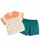 【モイモルン/moimoln / KIDS】の【セットアップ】ウォーターボムトップス パンツ オレンジ|ID: prp329100004979416 ipo3291000000037313235
