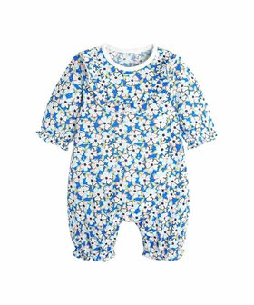 【モイモルン/moimoln / KIDS】のアニー7分袖カバーオール 大人の最旬トレンドファッション＆コーディネート founy(ファウニー) ファッション Fashion キッズファッション Fashion for Kids シンプル Simple, Minimal フリル Frill, Ruffle プリント Print, Printed Pattern レース Lace, Lace Fabric 人気 Popular, Best Seller |ID:prp329100004979528