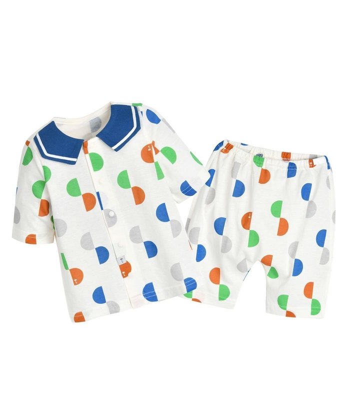 【モイモルン/moimoln / KIDS】の【バンブーコットン】セミサークルトップス パンツ インテリア・キッズ・メンズ・レディースファッション・服の通販 founy(ファウニー) https://founy.com/ ファッション Fashion キッズファッション Fashion for Kids トップス・カットソー Cut & Sew Tops ボトムス Bottoms シンプル Simple, Minimal バンブー Bamboo, Bamboo Material 人気 Popular, Best Seller 抗菌 Antibacterial, Bacteria-Resistant |ID: prp329100004979529 ipo3291000000037313542