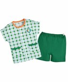 【モイモルン/moimoln / KIDS】のスクエア半袖トップス パンツ グリーン|ID: prp329100004979549 ipo3291000000037313586