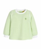 【モイモルン/moimoln / KIDS】のチェックシンボルロゴトップス ミント|ID: prp329100004979553 ipo3291000000037313594