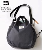 【セットアップセブン/SETUP7】のFREDRIK PACKERS/BLOOM SHOULDER NYLON 巾着ナイロンショルダーバッグ トート 2way GRY|ID: prp329100004979652 ipo3291000000037364355