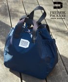 【セットアップセブン/SETUP7】のFREDRIK PACKERS/BLOOM SHOULDER NYLON 巾着ナイロンショルダーバッグ トート 2way NVY|ID: prp329100004979652 ipo3291000000037364357
