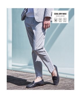 【アバハウス/ABAHOUSE / MEN】の【セットアップ対応】COOL DRYMAX イージー スラックス 大人の最旬トレンドファッション＆コーディネート founy(ファウニー) ファッション Fashion メンズファッション Fashion for Men セットアップ Matching Sets クッション Cushion, Throw Pillow シャイニー Shiny, Glossy Finish ショーツ Shorts, Short Pants ジャケット Jacket, Outerwear ストライプ Stripe, Striped Pattern スラックス Slacks, Dress Pants セットアップ Set-Up, Coordinated Outfit チェック Check, Plaid, Tartan ドローコード Drawcord, Drawstring Cord ポケット Pocket, Pocket Detail おすすめ Recommended / Our Picks ビジネス 仕事 通勤 Business / Work / Commuting |ID:prp329100004979669