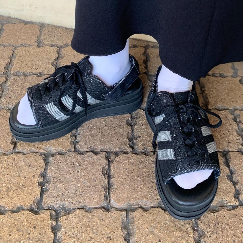 【アディダス/adidas / MEN】の【公式】アディダス adidas 返品可 ガゼル ボールド サンダル / GAZELLE BOLD SANDALS インテリア・キッズ・メンズ・レディースファッション・服の通販 founy(ファウニー) 　ファッション　Fashion　メンズファッション　Fashion for Men　サンダル　Sandals, Summer Shoes　スポーツ　Sports, Activewear　バランス　Balance, Style Balance　フィット　Fit, Slim Fit　モダン　Modern, Contemporary　ライニング　Inner Lining, Inner Fabric, Lined　ラップ　Wrap, Wrap Design　リラックス　Relax, Relaxed Fit　レギュラー　Regular, Standard Fit　夏　Summer　ブラック|ID: prp329100004979686 ipo3291000000037314446